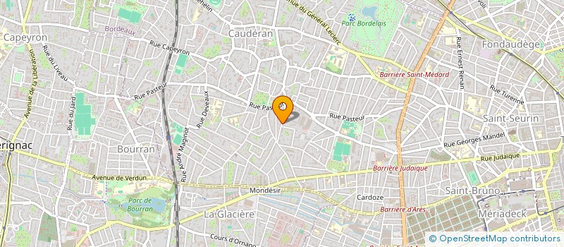 localisation de l'entreprise MADAME CLAIRE BRIFFA à BORDEAUX
