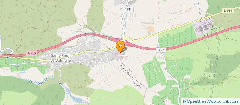 localisation de l'entreprise MADAME CLAIRE BROUILLET  VAILHAUQUES