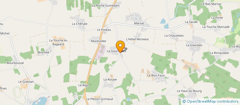 localisation de l'entreprise MADAME CLAIRE BRUNISSEN  CARENTOIR