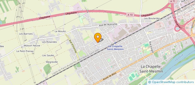 localisation de l'entreprise MADAME CLAIRE BUCHWALDER à LA CHAPELLE-SAINT-MESMIN