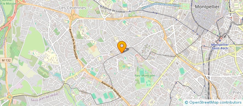 localisation de l'entreprise MADAME CLAIRE BURGAT à MONTPELLIER