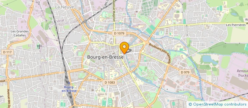 localisation de l'entreprise MADAME CLAIRE BURLET à BOURG-EN-BRESSE