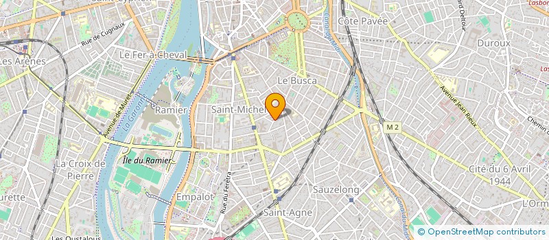 localisation de l'entreprise MADAME CLAIRE BUSCA à TOULOUSE