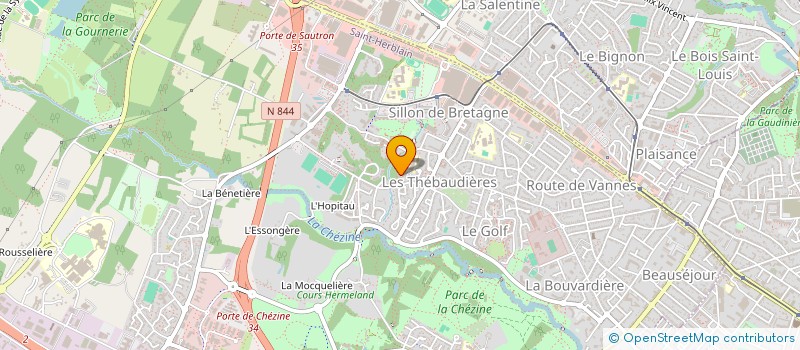 localisation de l'entreprise MADAME CLAIRE CAILLEAU à SAINT-HERBLAIN