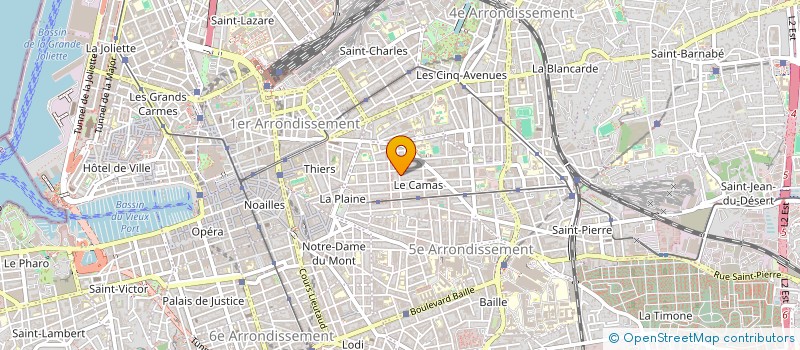 localisation de l'entreprise MADAME CLAIRE CALDIER à MARSEILLE
