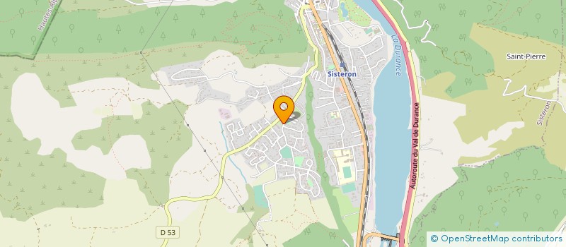 localisation de l'entreprise MADAME CLAIRE CALVI  SISTERON