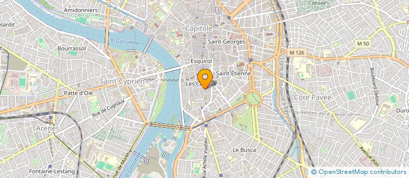 localisation de l'entreprise MADAME CLAIRE CAMILLE à TOULOUSE