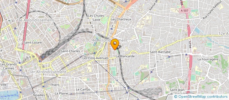localisation de l'entreprise MADAME CLAIRE CAMPS à MARSEILLE