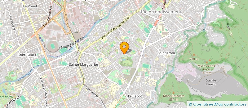 localisation de l'entreprise MADAME CLAIRE CARMONA à MARSEILLE