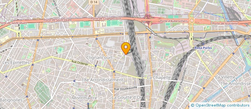 localisation de l'entreprise MADAME CLAIRE CARPENTIER  PARIS