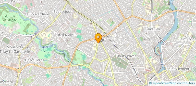 localisation de l'entreprise MADAME CLAIRE CASANOVA à NANTES