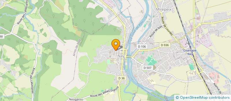 localisation de l'entreprise MADAME CLAIRE CASSAN  BENEJACQ