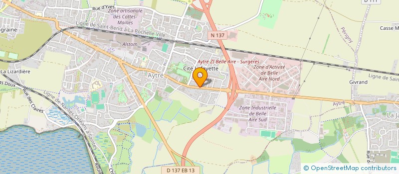 localisation de l'entreprise MADAME CLAIRE CAZEMAJOU  AYTRE