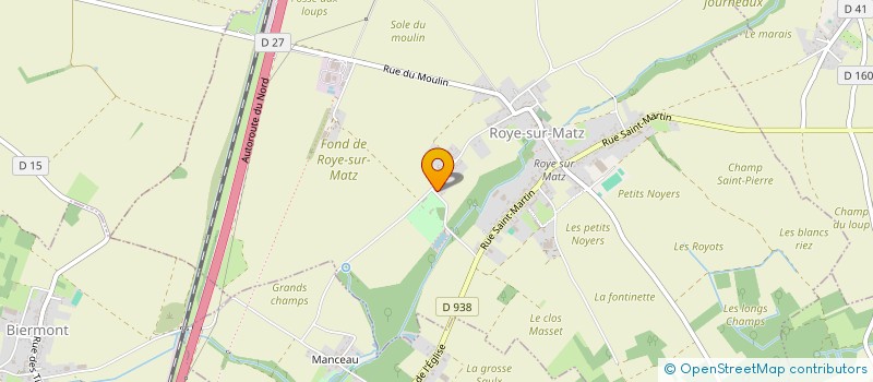 localisation de l'entreprise MADAME CLAIRE CESAR  MARGNY-LES-COMPIEGNE