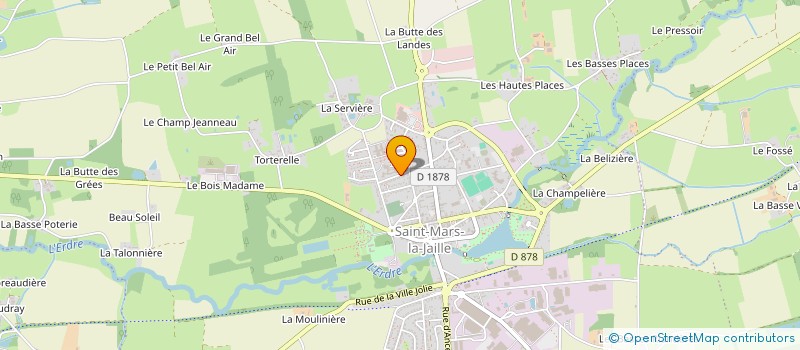 localisation de l'entreprise MADAME CLAIRE CESBRON à VALLONS-DE-L'ERDRE