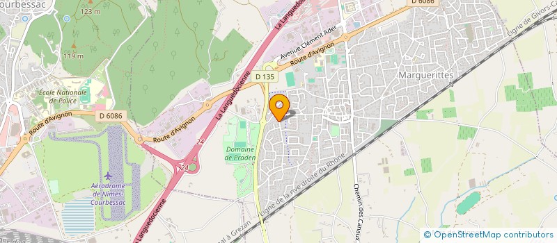 localisation de l'entreprise MADAME CLAIRE CESSI  MARGUERITTES