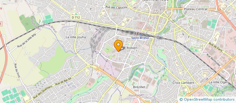 localisation de l'entreprise MADAME CLAIRE CHAILLET à SAINT-BRIEUC