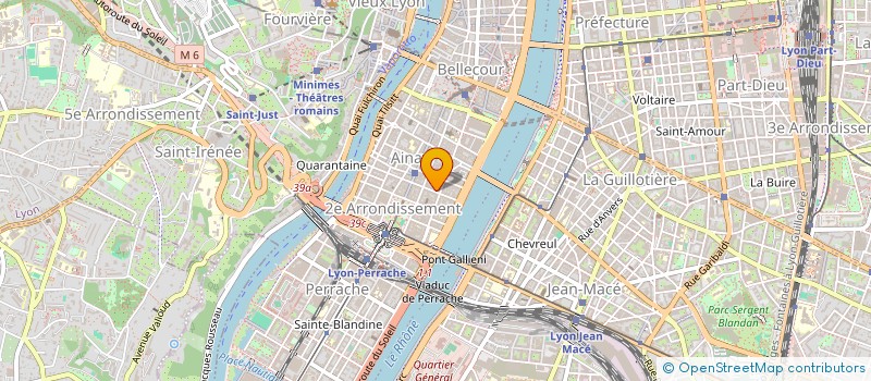 localisation de l'entreprise MADAME CLAIRE CHAMBODUC DE SAINT PULGENT  LYON