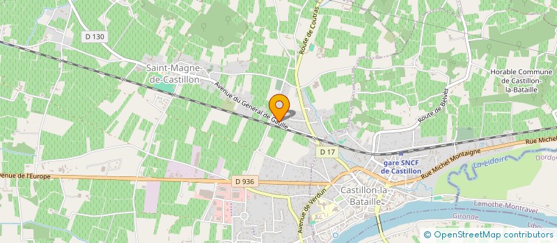 localisation de l'entreprise MADAME CLAIRE CHAMPENOIS  NERIGEAN