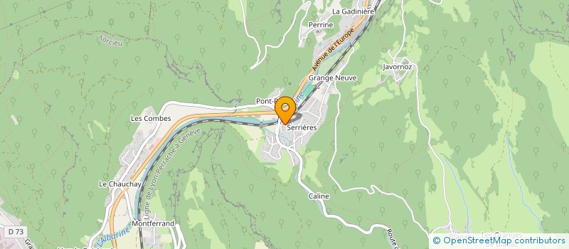 localisation de l'entreprise MADAME CLAIRE CHAPOULE  SAINT-RAMBERT-EN-BUGEY