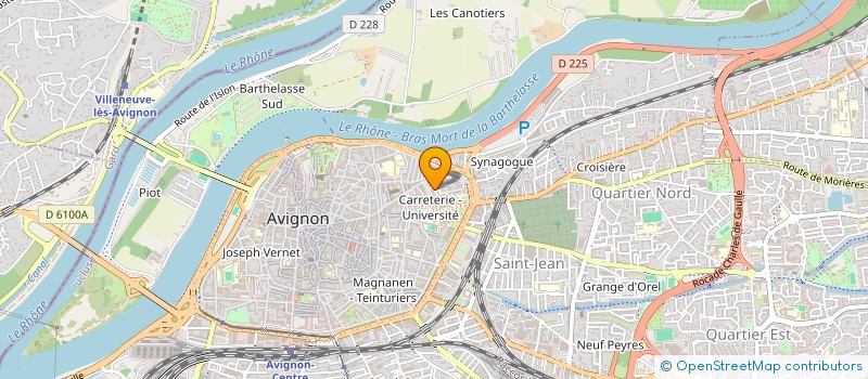 localisation de l'entreprise MADAME CLAIRE CHARLET  AVIGNON