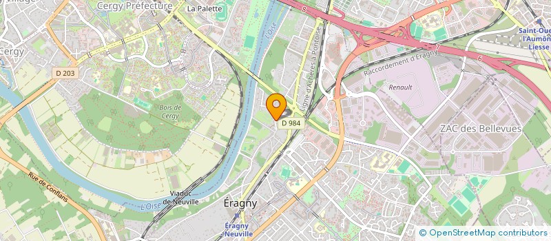 localisation de l'entreprise MADAME CLAIRE CHARPENTIER  ERAGNY