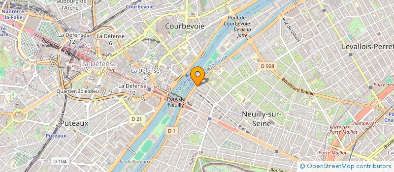 localisation de l'entreprise MADAME CLAIRE CHARVIN à NEUILLY-SUR-SEINE