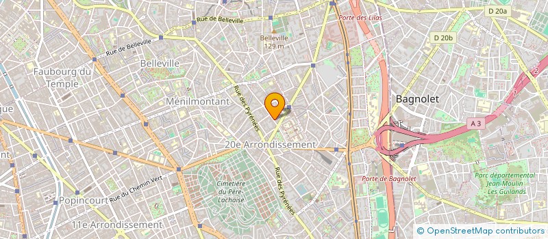 localisation de l'entreprise MADAME CLAIRE CHAUVOIS  PARIS