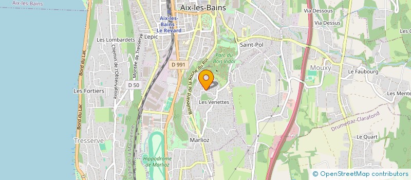 localisation de l'entreprise MADAME CLAIRE CHAVANNE  SAINT-OFFENGE