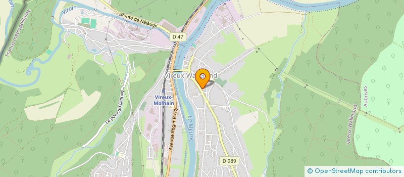 localisation de l'entreprise MADAME CLAIRE CHEMIN  VIREUX-WALLERAND