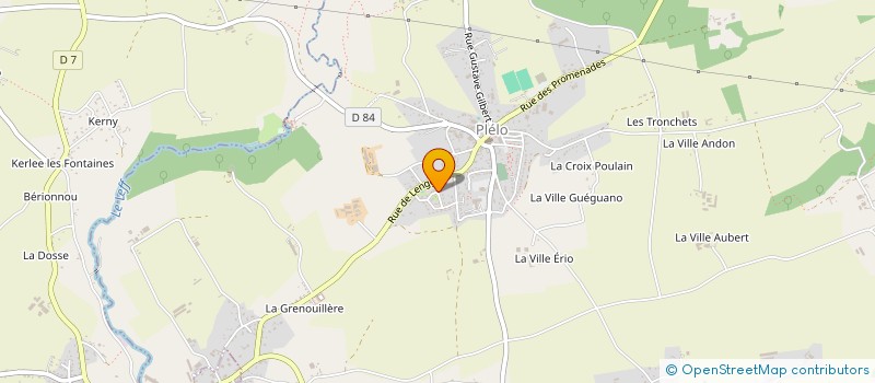 localisation de l'entreprise MADAME CLAIRE CHENARD à PLELO