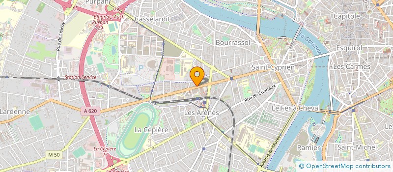 localisation de l'entreprise MADAME CLAIRE CHEVALIER à TOULOUSE