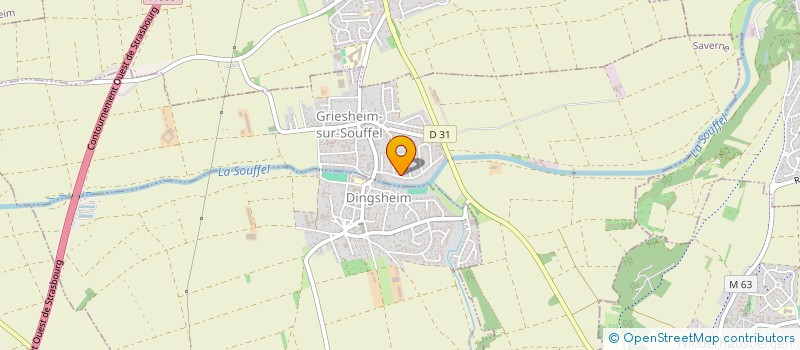 localisation de l'entreprise MADAME CLAIRE CHEVALIER  WIWERSHEIM