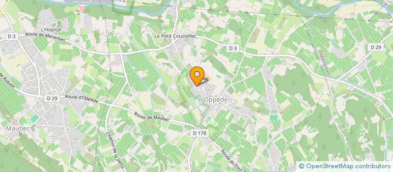 localisation de l'entreprise MADAME CLAIRE CHIRON  OPPEDE