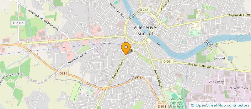 localisation de l'entreprise MADAME CLAIRE CHLIH  VILLENEUVE-SUR-LOT