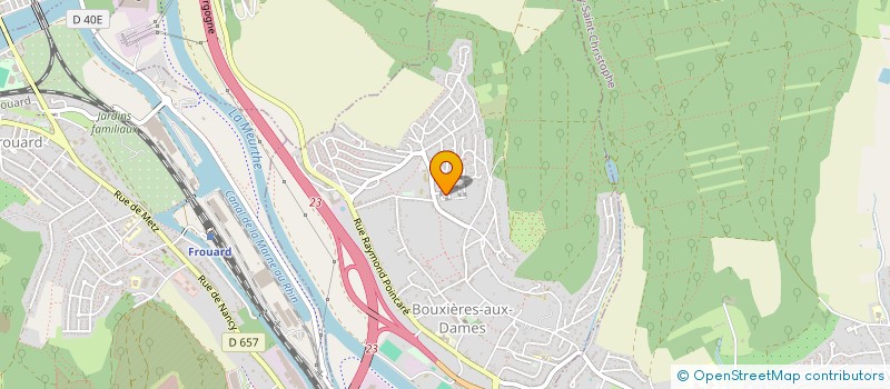 localisation de l'entreprise MADAME CLAIRE CHOPARD  BOUXIERES-AUX-DAMES