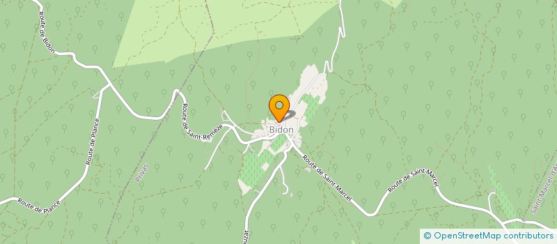 localisation de l'entreprise MADAME CLAIRE CIRGOUDOUX  BIDON