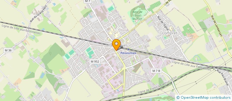 localisation de l'entreprise MADAME CLAIRE CLAVEL  PERENCHIES