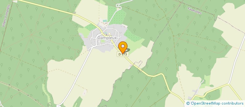 localisation de l'entreprise MADAME CLAIRE CLAVIER  VILLERS-COTTERETS