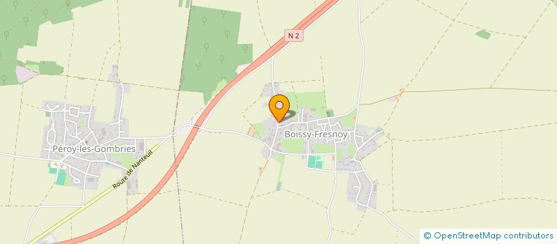 localisation de l'entreprise MADAME CLAIRE COCHARD  BOISSY-FRESNOY