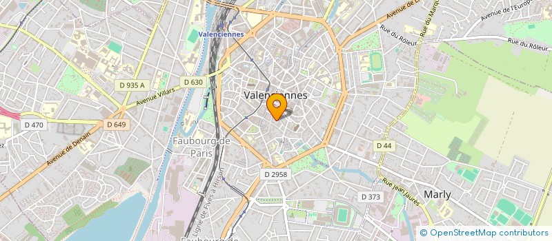 localisation de l'entreprise MADAME CLAIRE COCHENNEC à VALENCIENNES