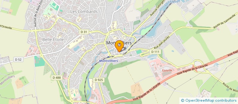 localisation de l'entreprise MADAME CLAIRE COLAS à MONTIVILLIERS