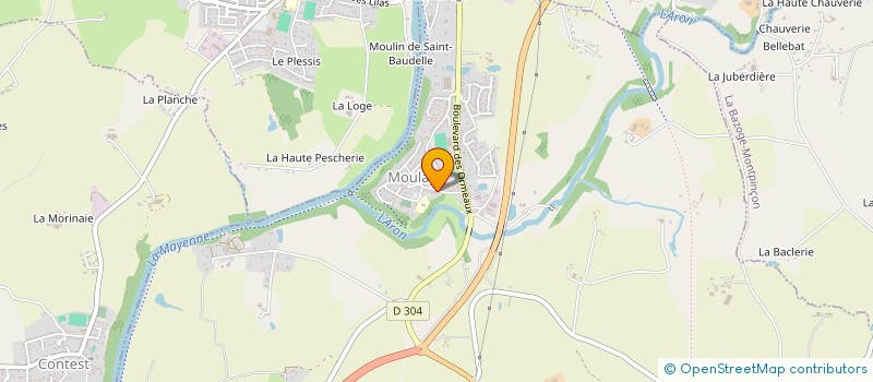 localisation de l'entreprise MADAME CLAIRE COME  CHATILLON-SUR-COLMONT