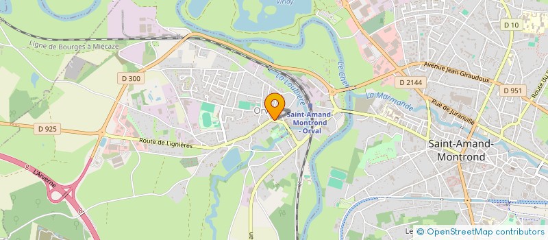 localisation de l'entreprise MADAME CLAIRE CONSTANS  ORVAL