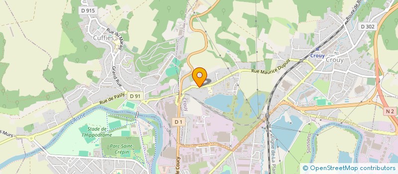 localisation de l'entreprise MADAME CLAIRE COPIN  CUFFIES