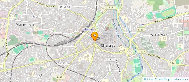 localisation de l'entreprise MADAME CLAIRE CORBILLE à CHARTRES