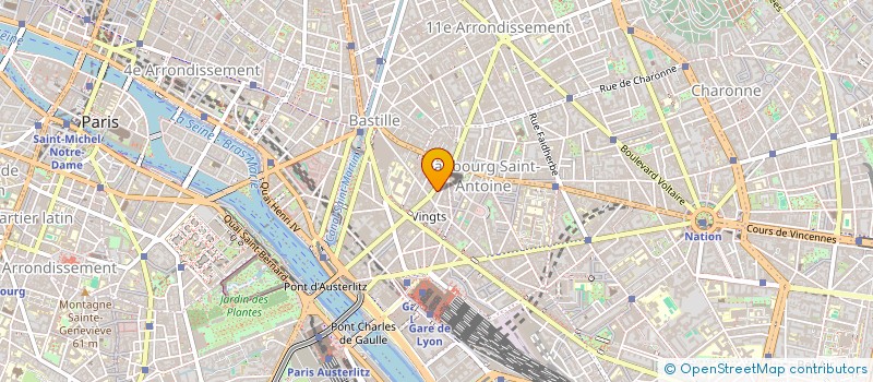 localisation de l'entreprise MADAME CLAIRE COTENTIN  PARIS