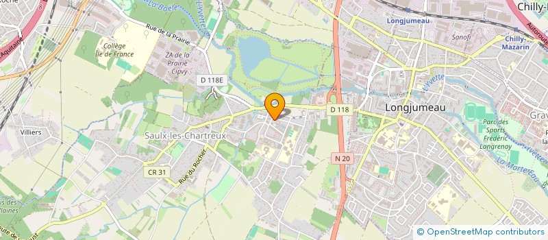 localisation de l'entreprise MADAME CLAIRE COUPAYE  SAULX-LES-CHARTREUX