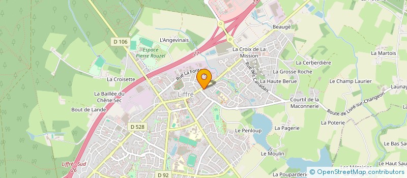 localisation de l'entreprise MADAME CLAIRE COUPEL  LIFFRE