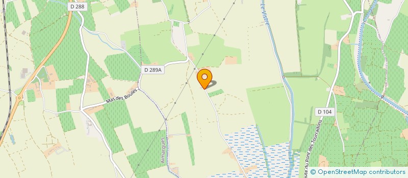 localisation de l'entreprise MADAME CLAIRE COURTIOL  LE CAILAR